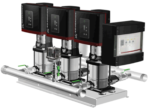 Насос для повышения давления Grundfos Hydro Multi-E 4 CRE 5-12