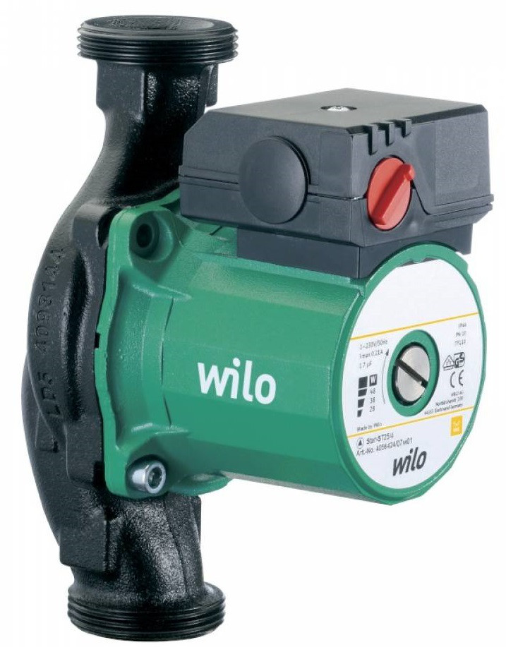 Циркуляционный насос с мокрым ротором Wilo Star-STG 25/7