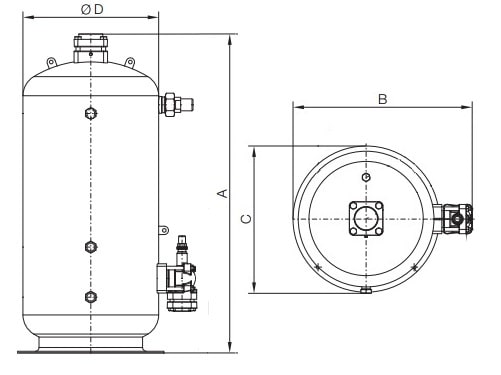 Кожухотрубный теплообменник BITZER FS83
